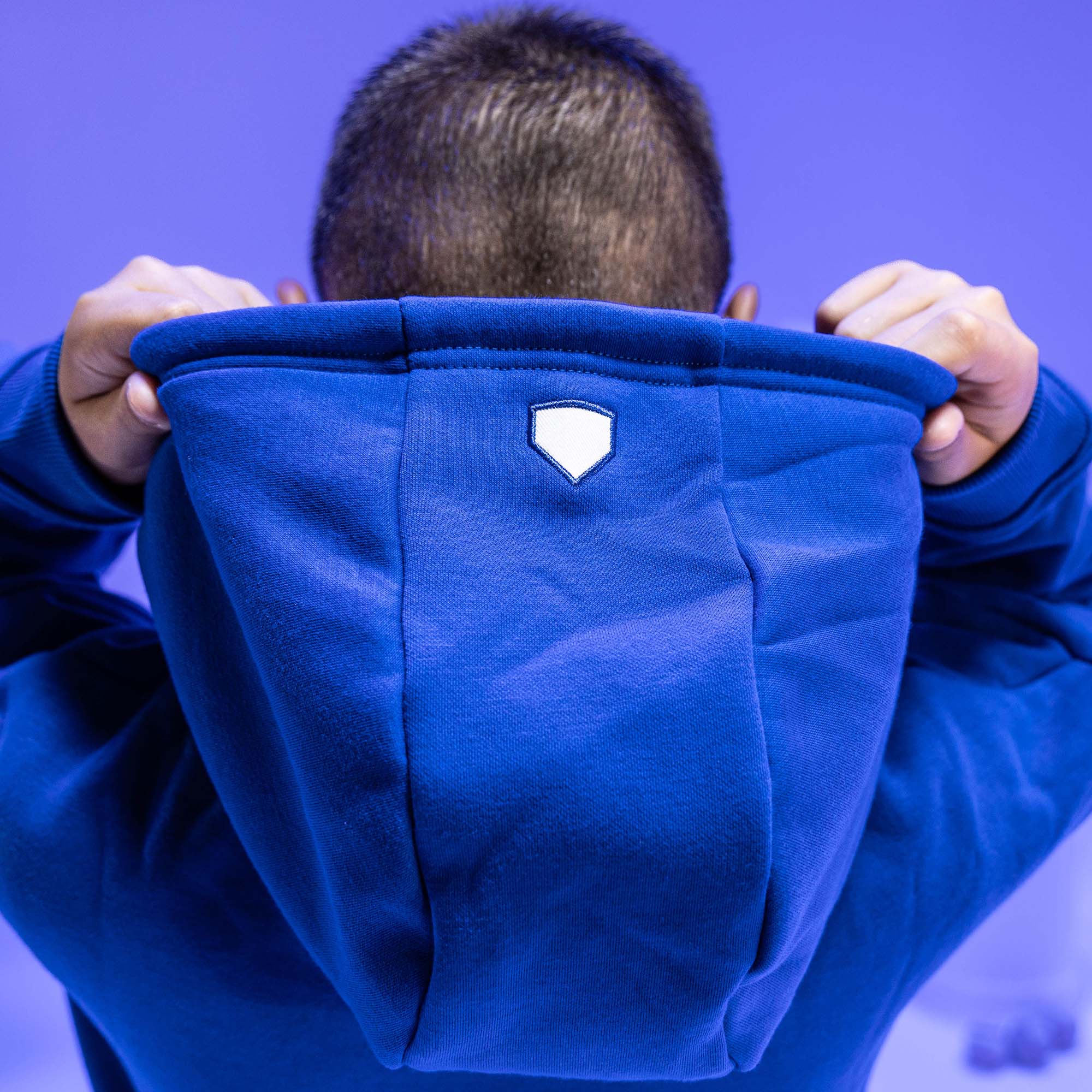 Baseline Hoodie - Blue - Baseball Lifestyle 101