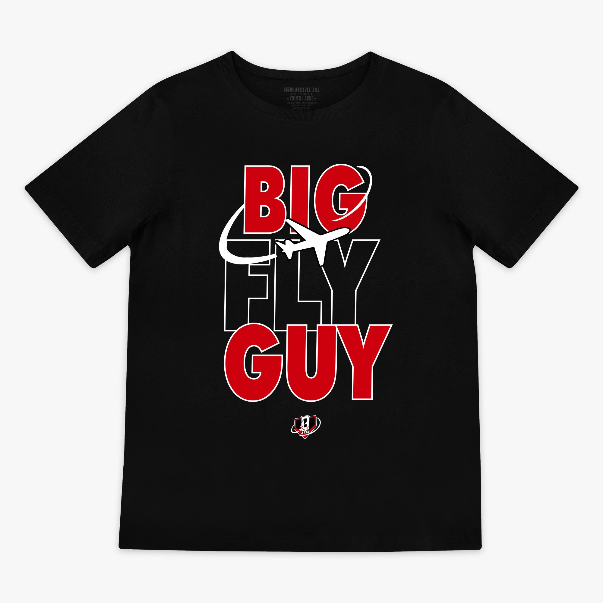 Big Fly Guy Youth Tee - Red Eye