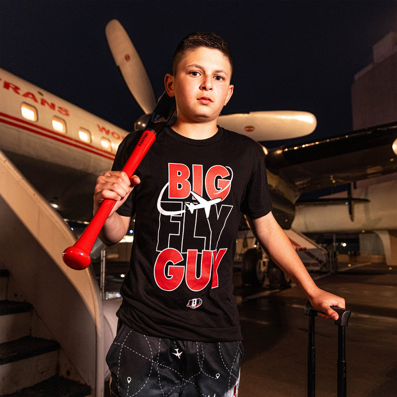 Big Fly Guy Youth Tee - Red Eye