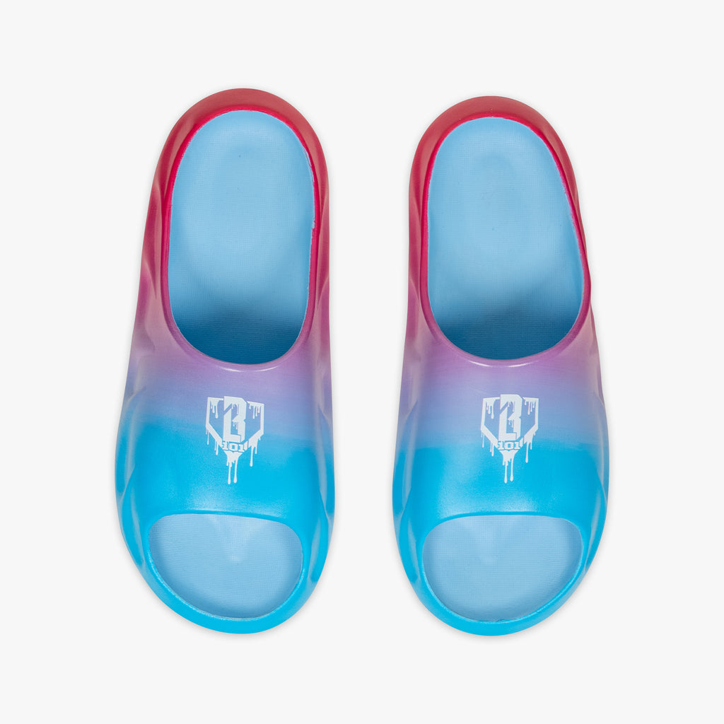 Youth Slides - Cotton Candy Blue