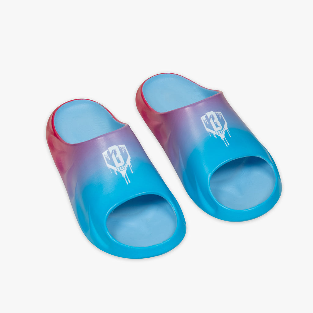 Youth Slides - Cotton Candy Blue
