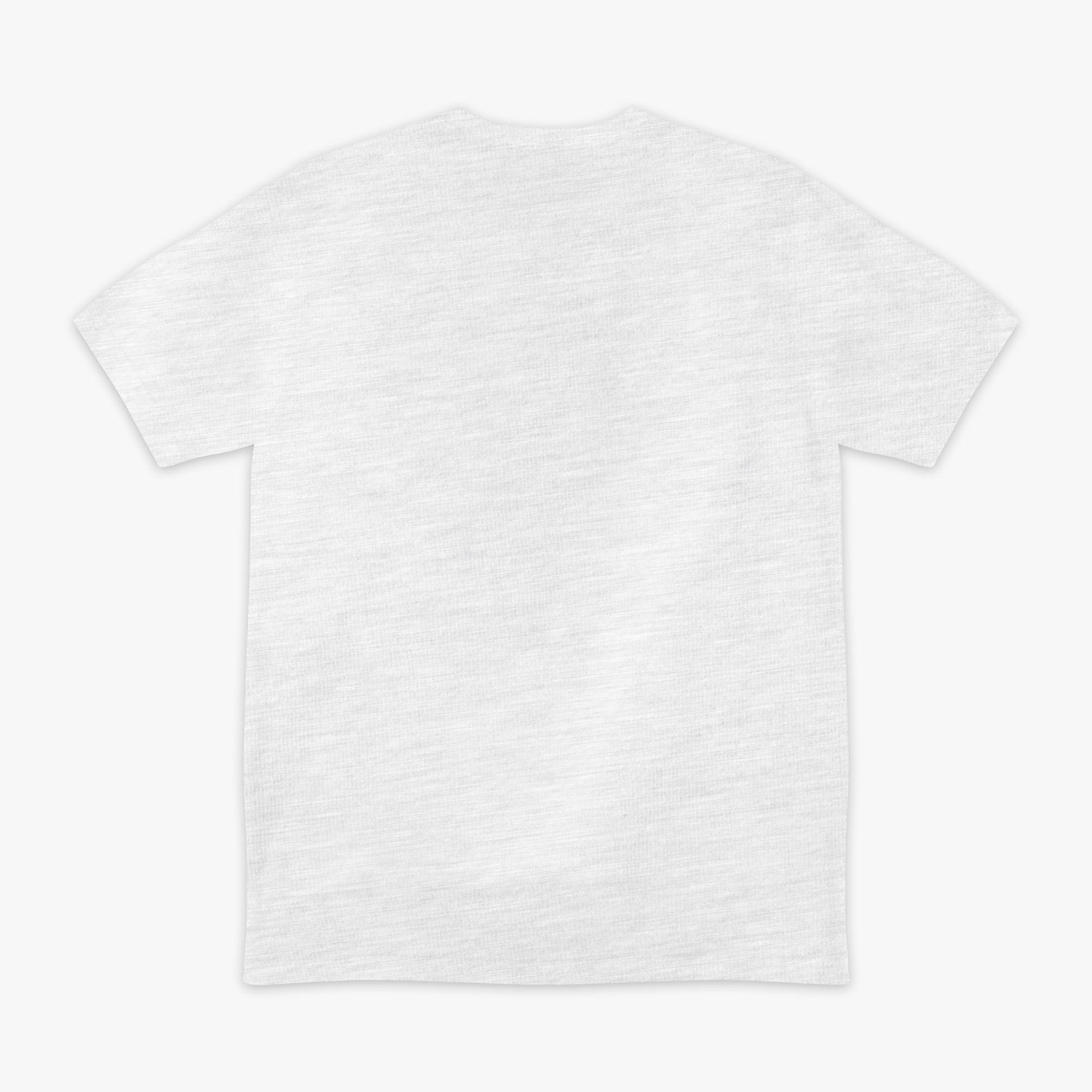 Gray t-shirt on a white background