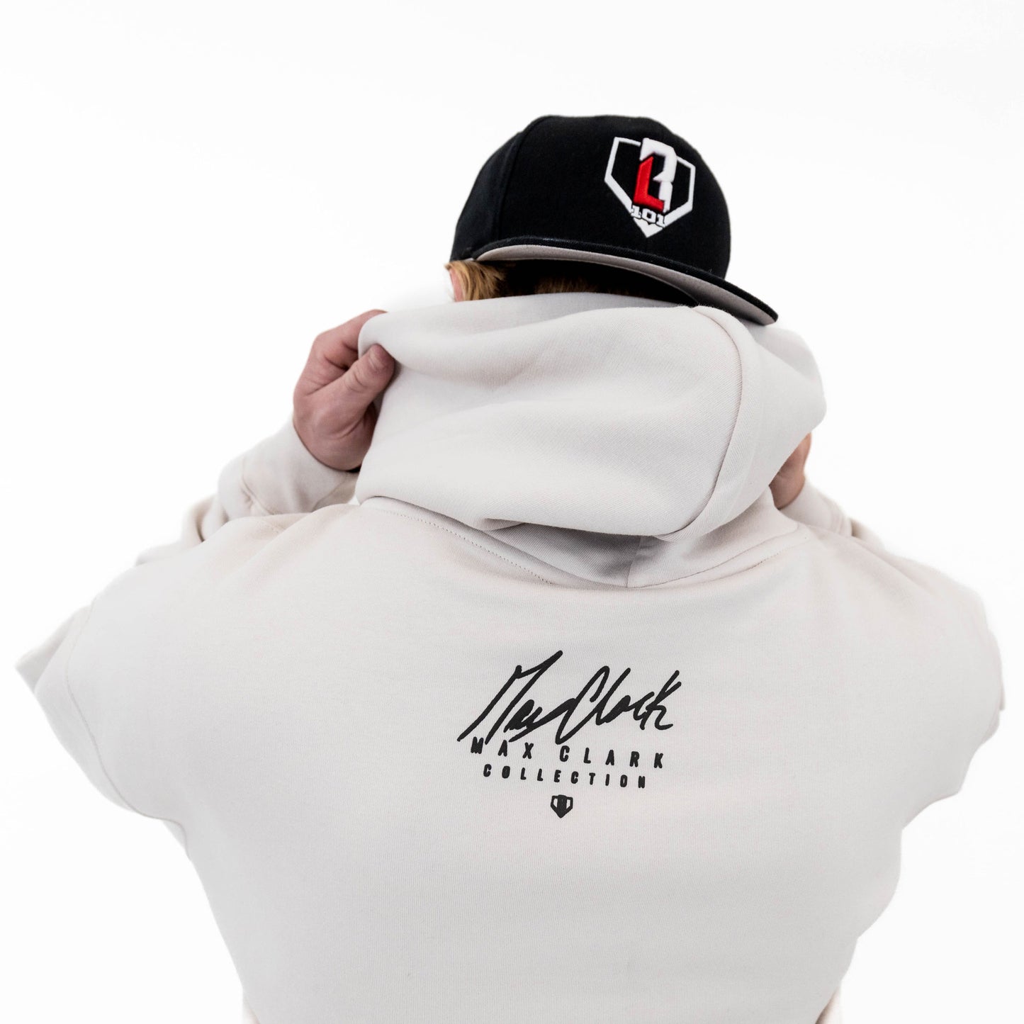 baseball hoodie, max clark collection