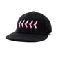 Buzz the Tower Hat - Black/Pink