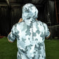 BSBL-SZN Youth Short Sleeve Hoodie V2 White Camo
