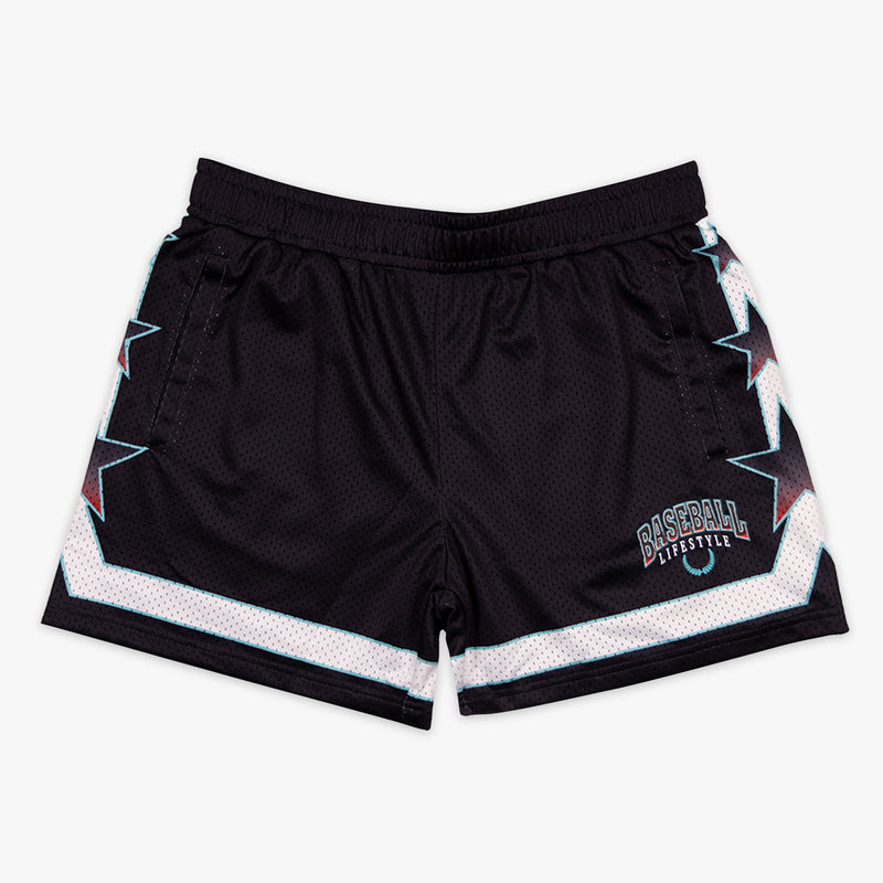 Champions Star Shorts - Black/Teal
