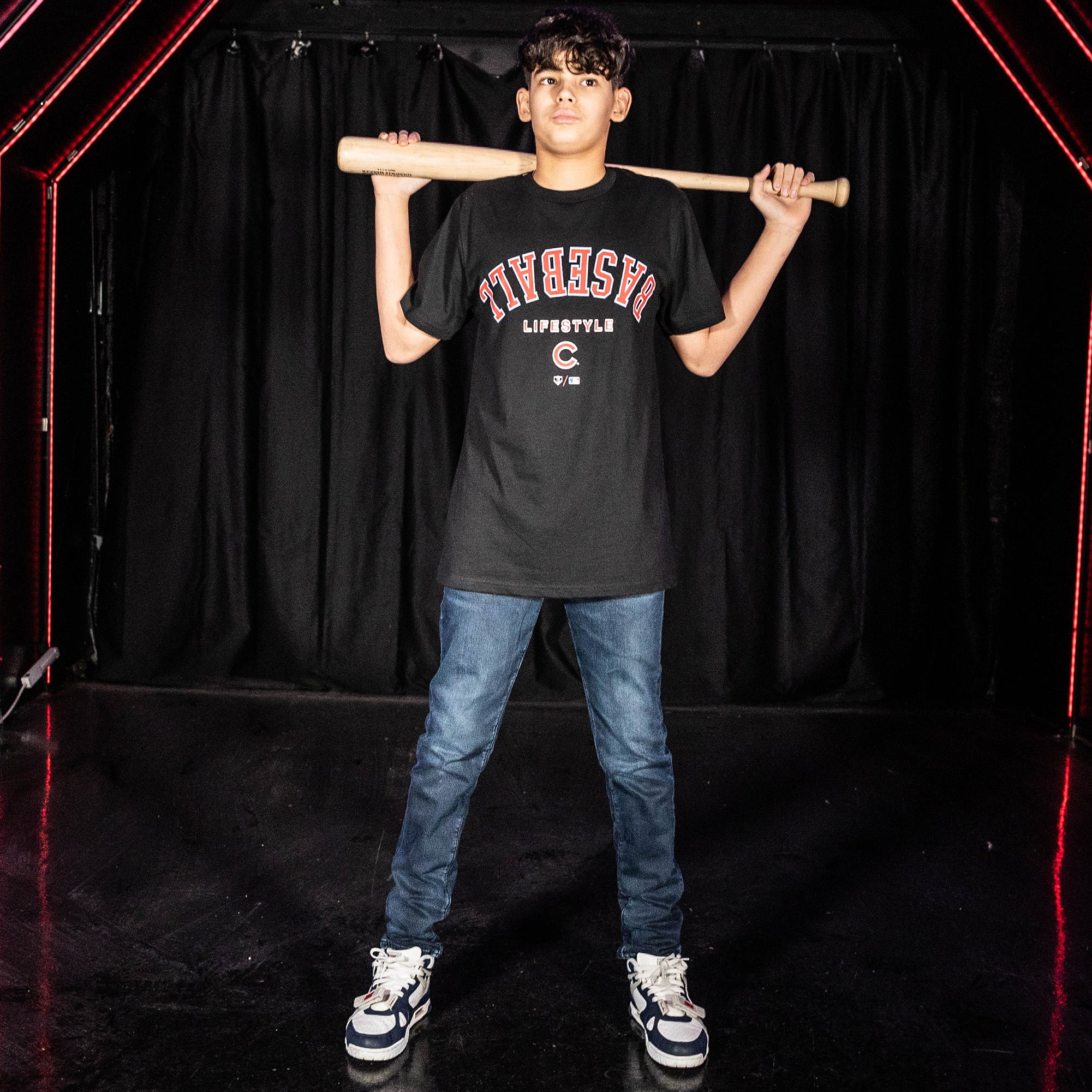 Chicago Cubs Upside Down Youth Tee