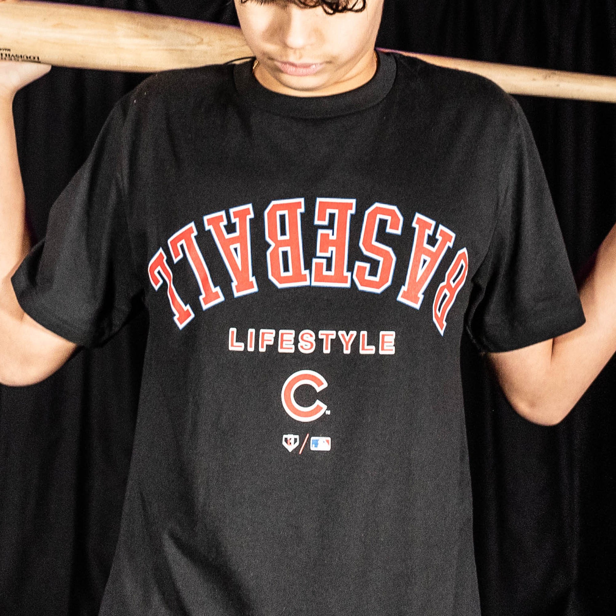 Chicago Cubs Upside Down Youth Tee
