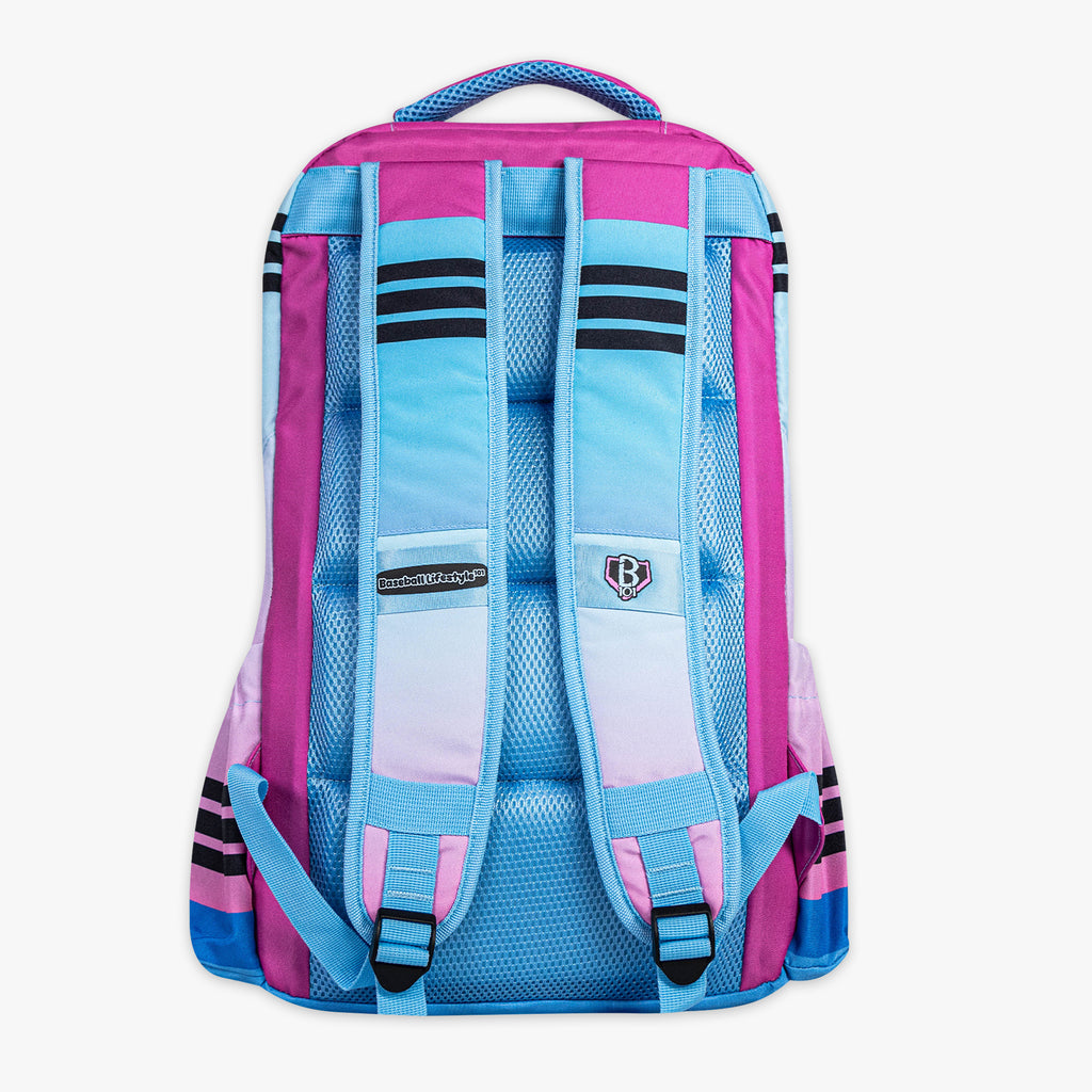 baseball lifestyle crayon backpack