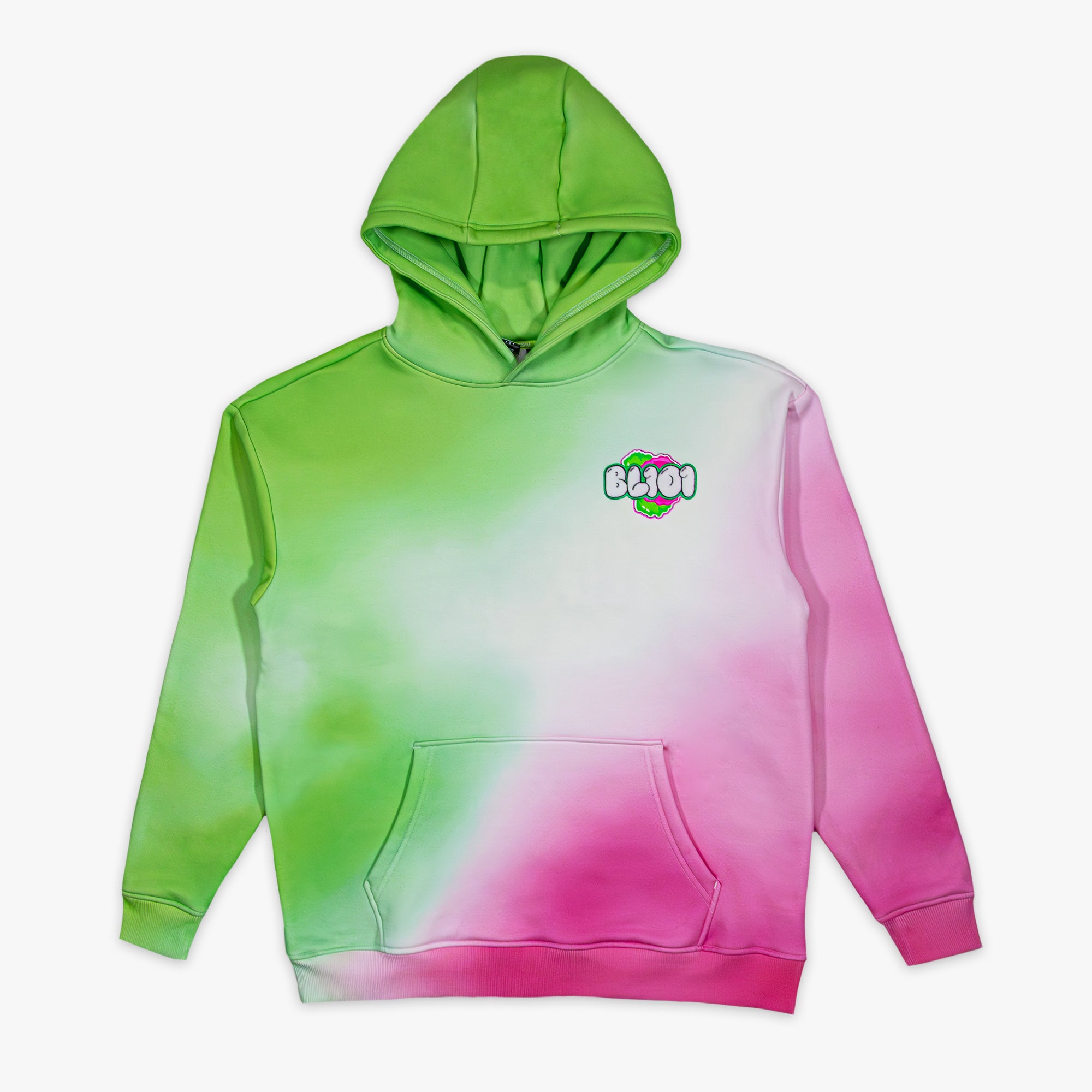 Cotton Candy Youth Hoodie - Sour Apple