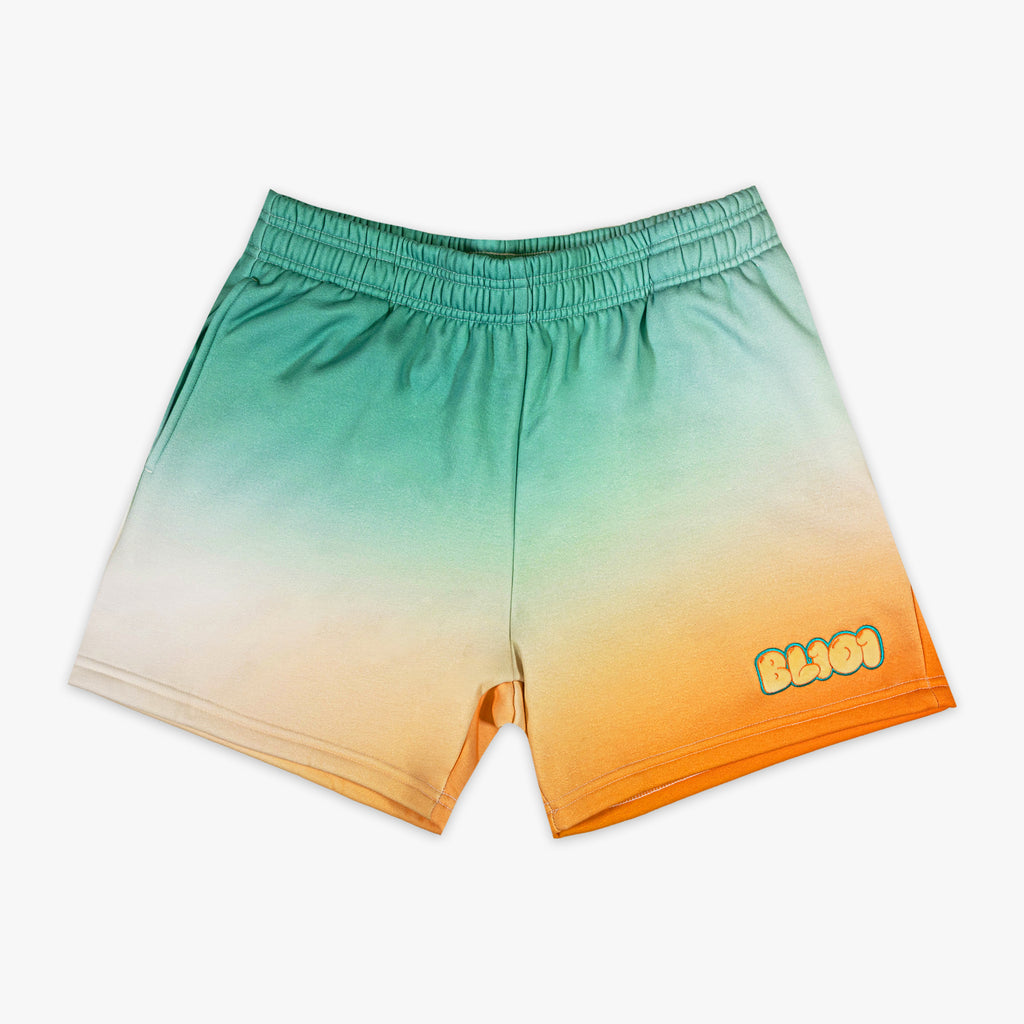 Cotton Candy Youth Sweatshorts - Tangerine Freeze