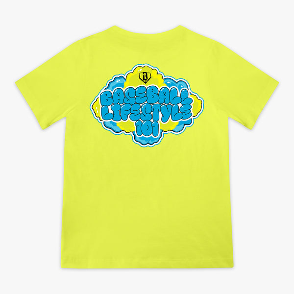 Cotton Candy Youth Tee - Blueberry Lemonade - Baseball Lifestyle 101