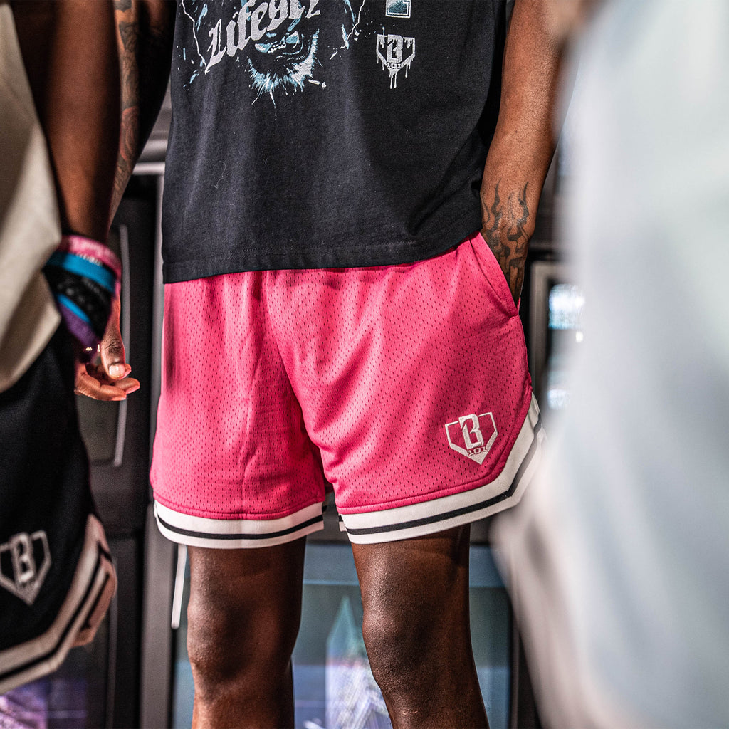 Court Youth Shorts - Azalea