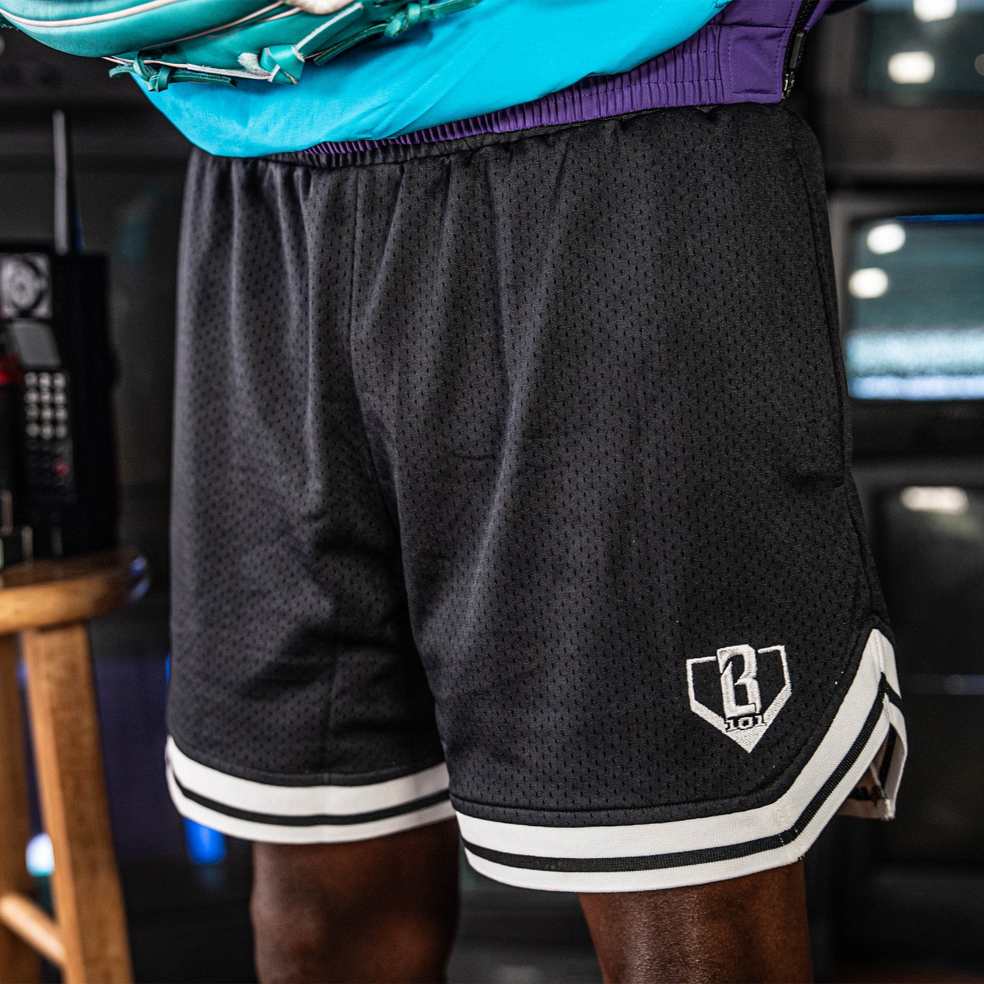 Court Shorts - Black - Baseball Lifestyle 101