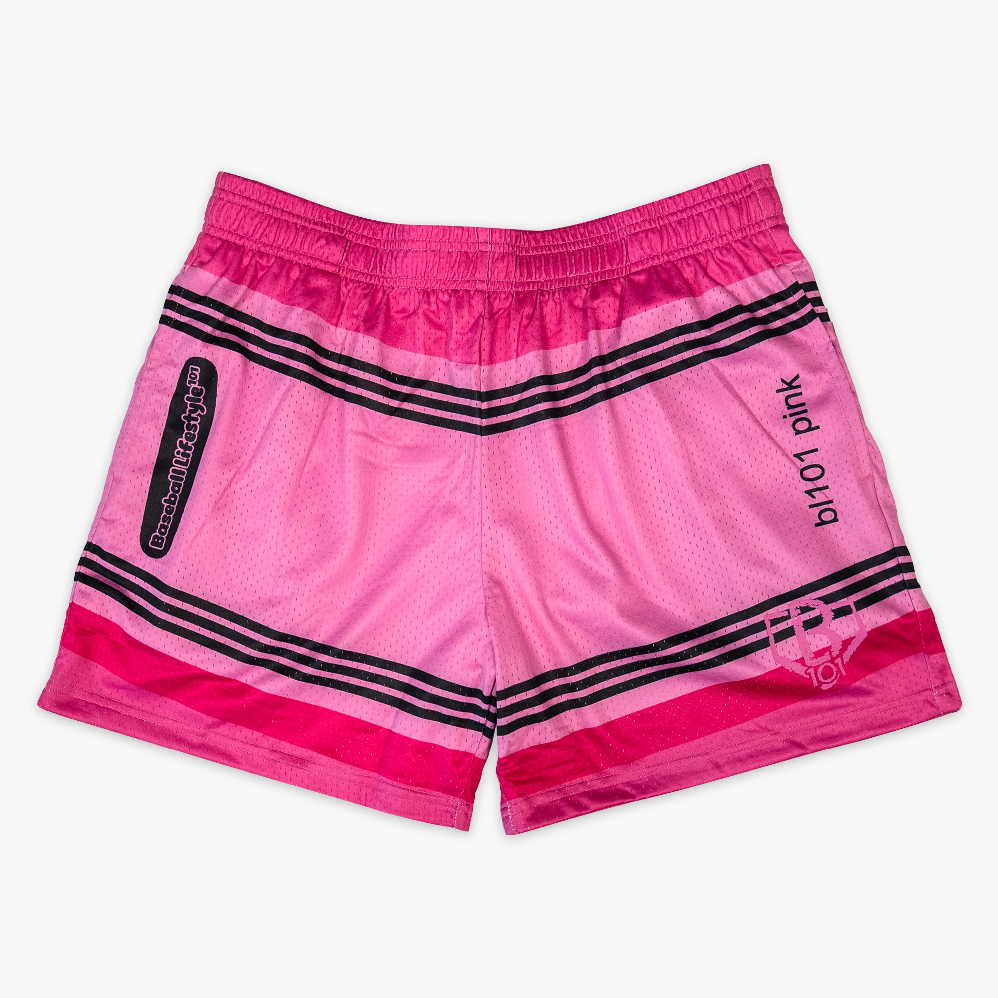 Crayon Youth Shorts - BL101 Pink - Baseball Lifestyle 101