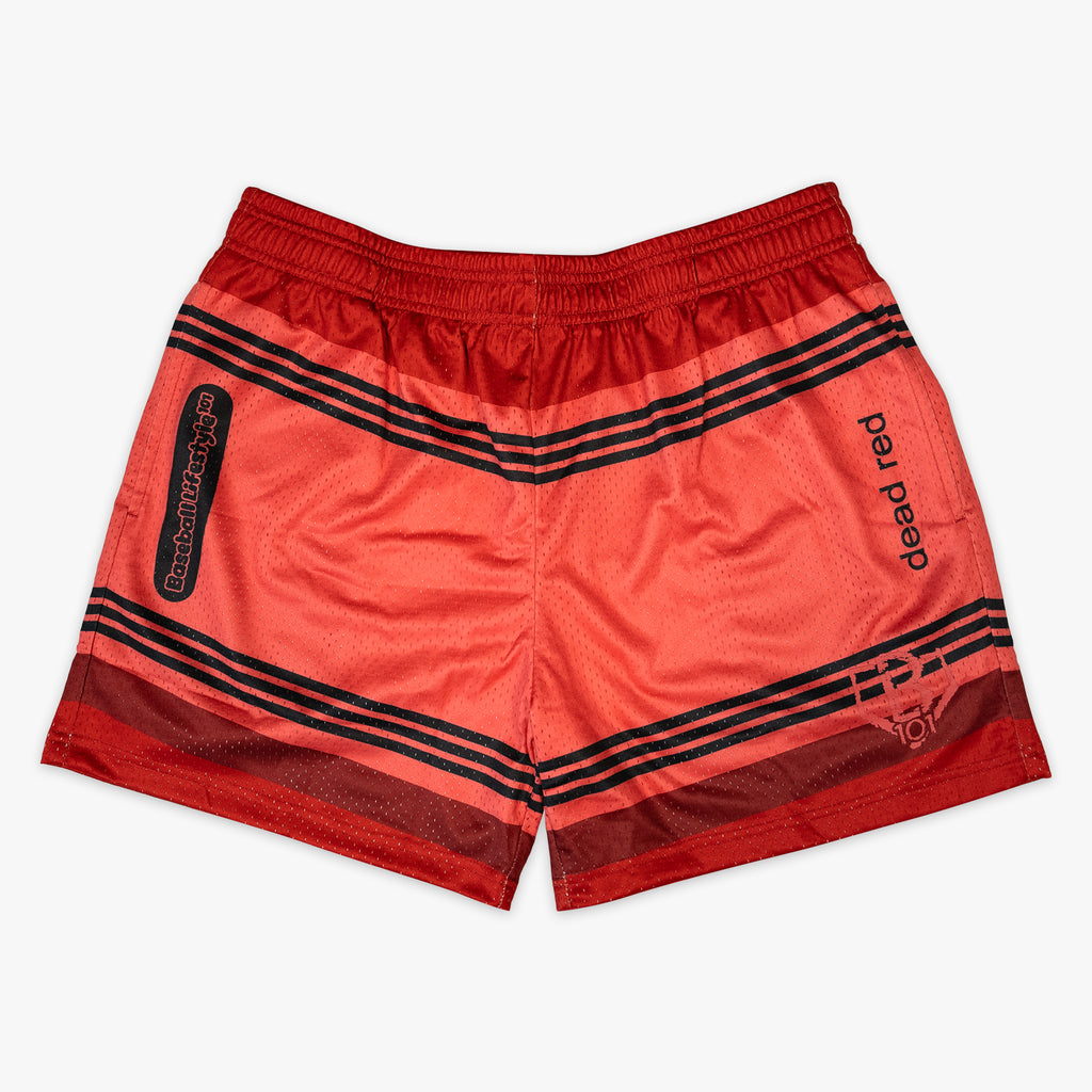 red crayon shorts baseball lifestyle 101
