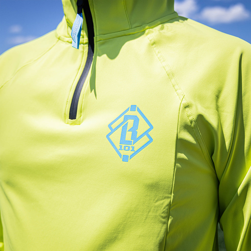 Diamond Tech Scuba Hoodie - Highlighter