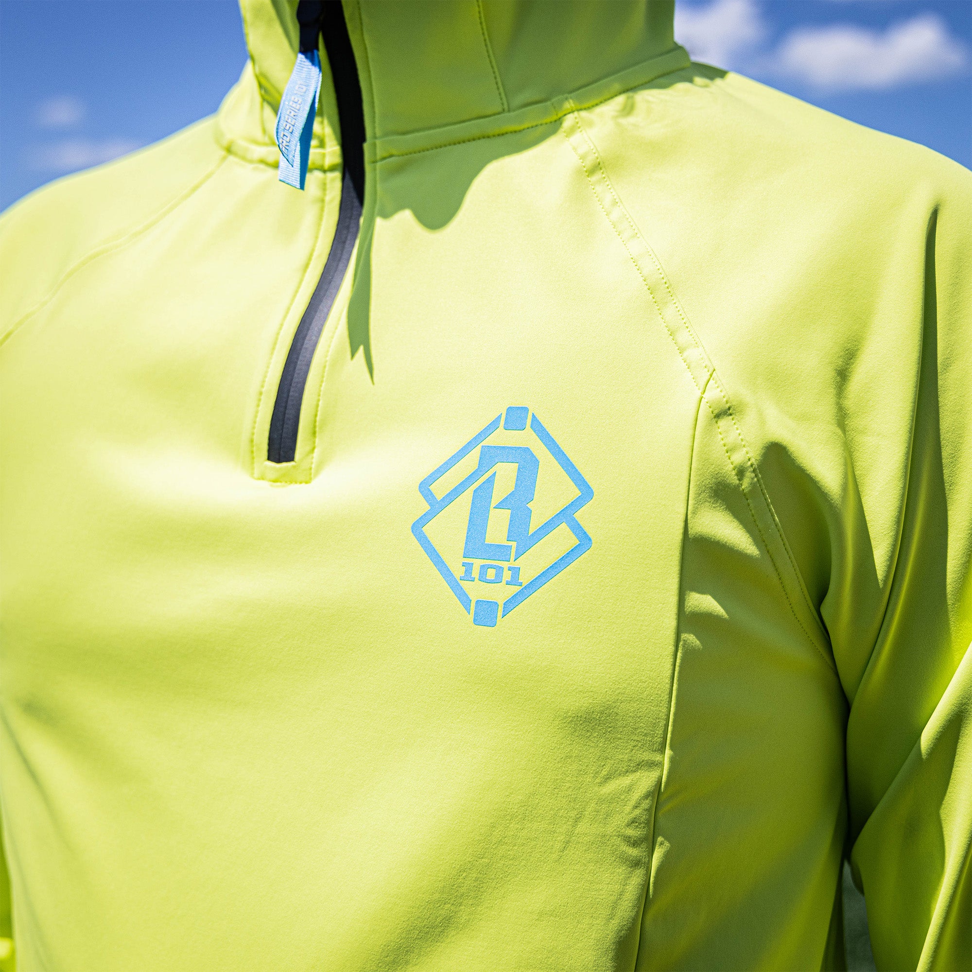 Diamond Tech Scuba Hoodie - Highlighter