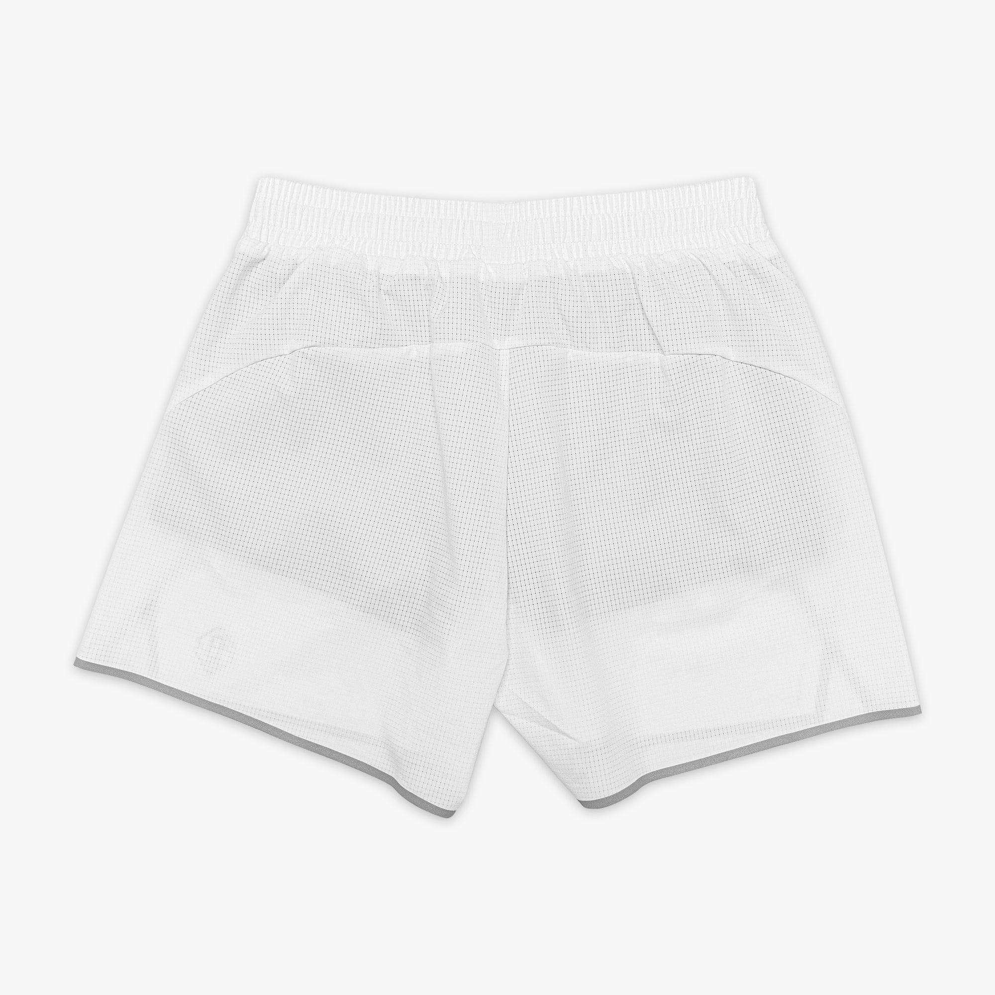 White Diamond Tech with Liner shorts — back view