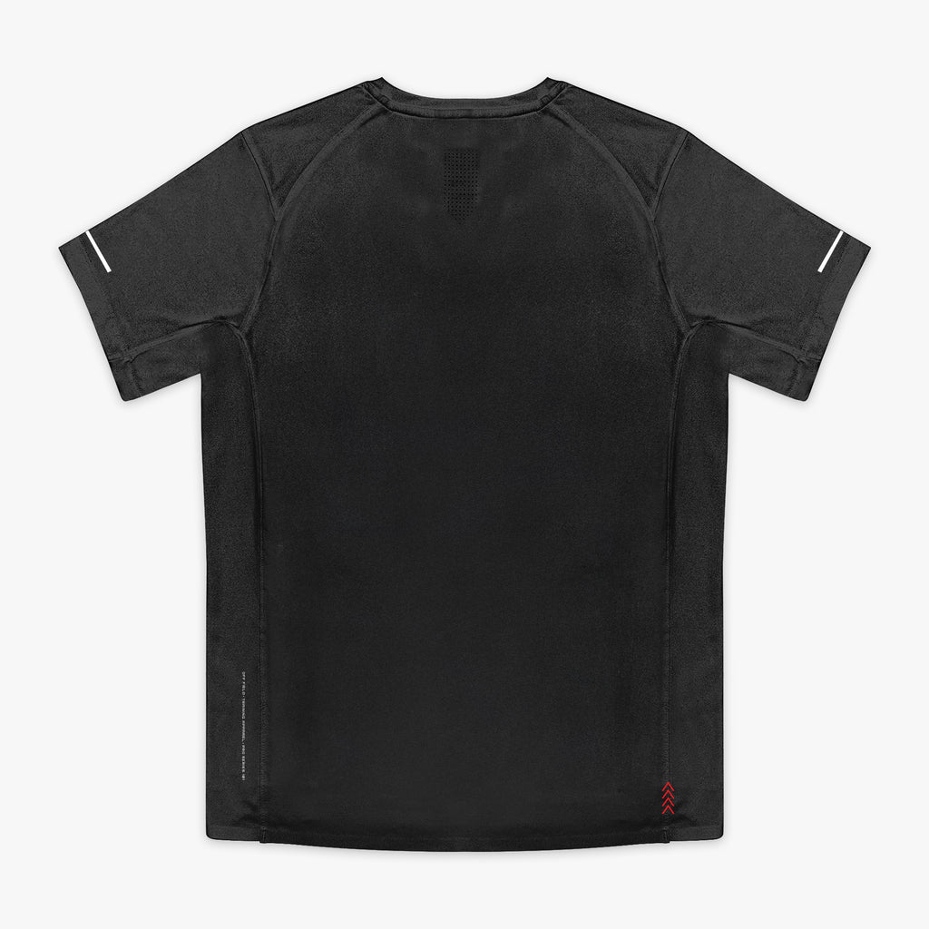 Diamond Tech Youth Vented Tee - Black/White