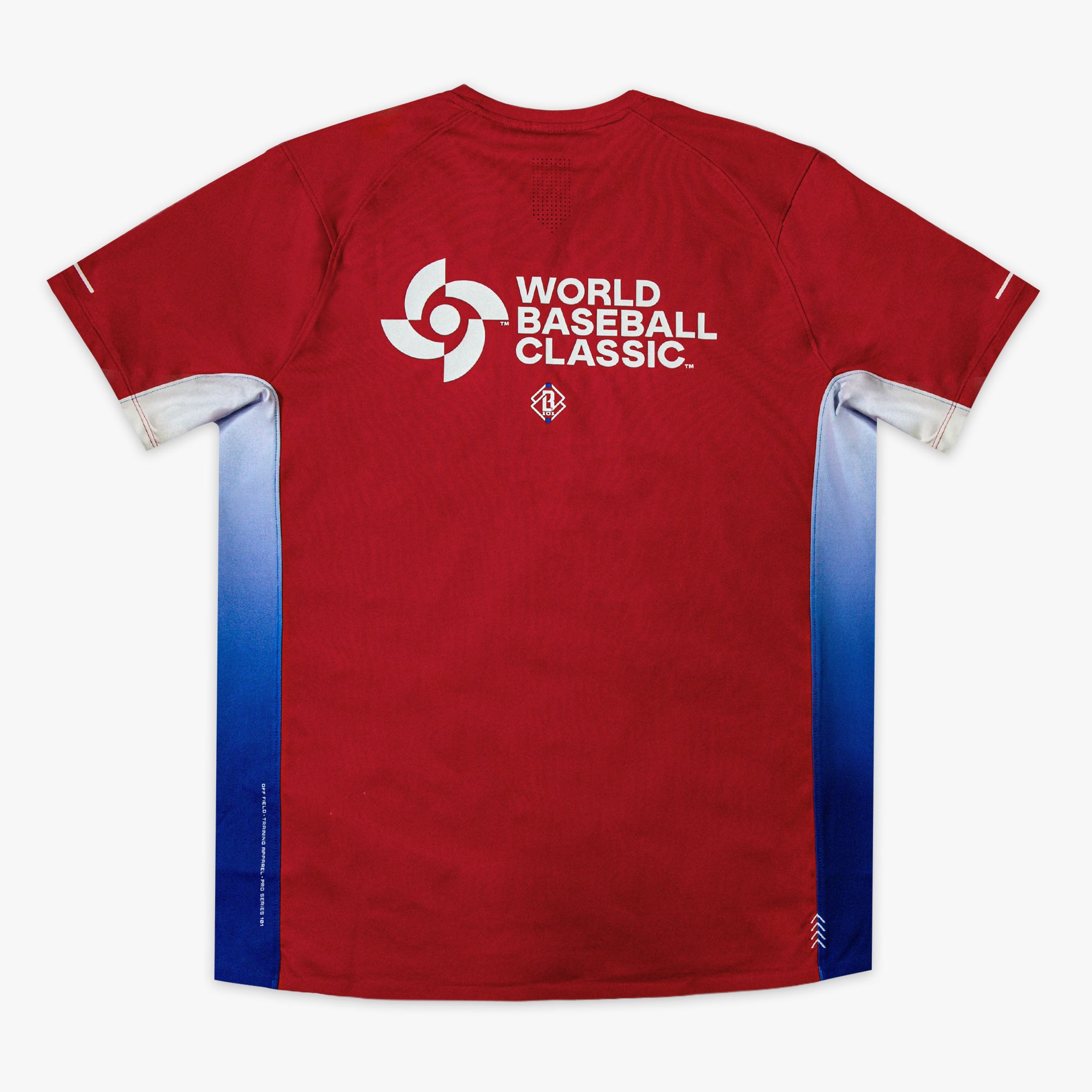Diamond Tech Youth Vented Tee - Dominican Republic - Baseball