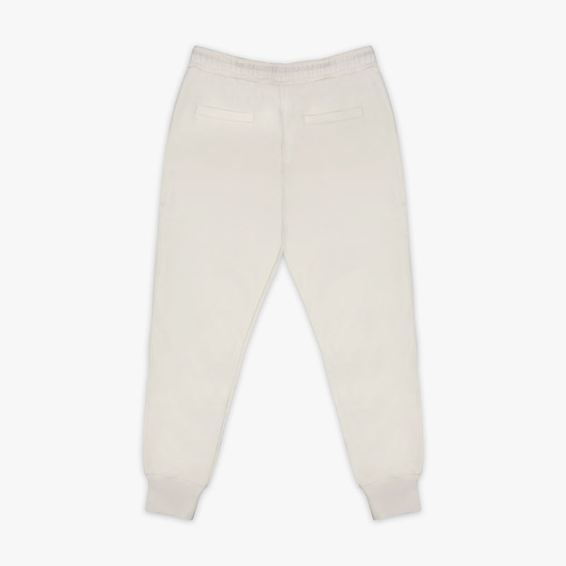 Bone and black Diamond Relaxed Fit joggers — back view