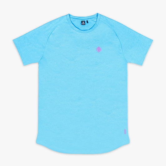 Diamond Tech Tee - Cotton Candy Blue