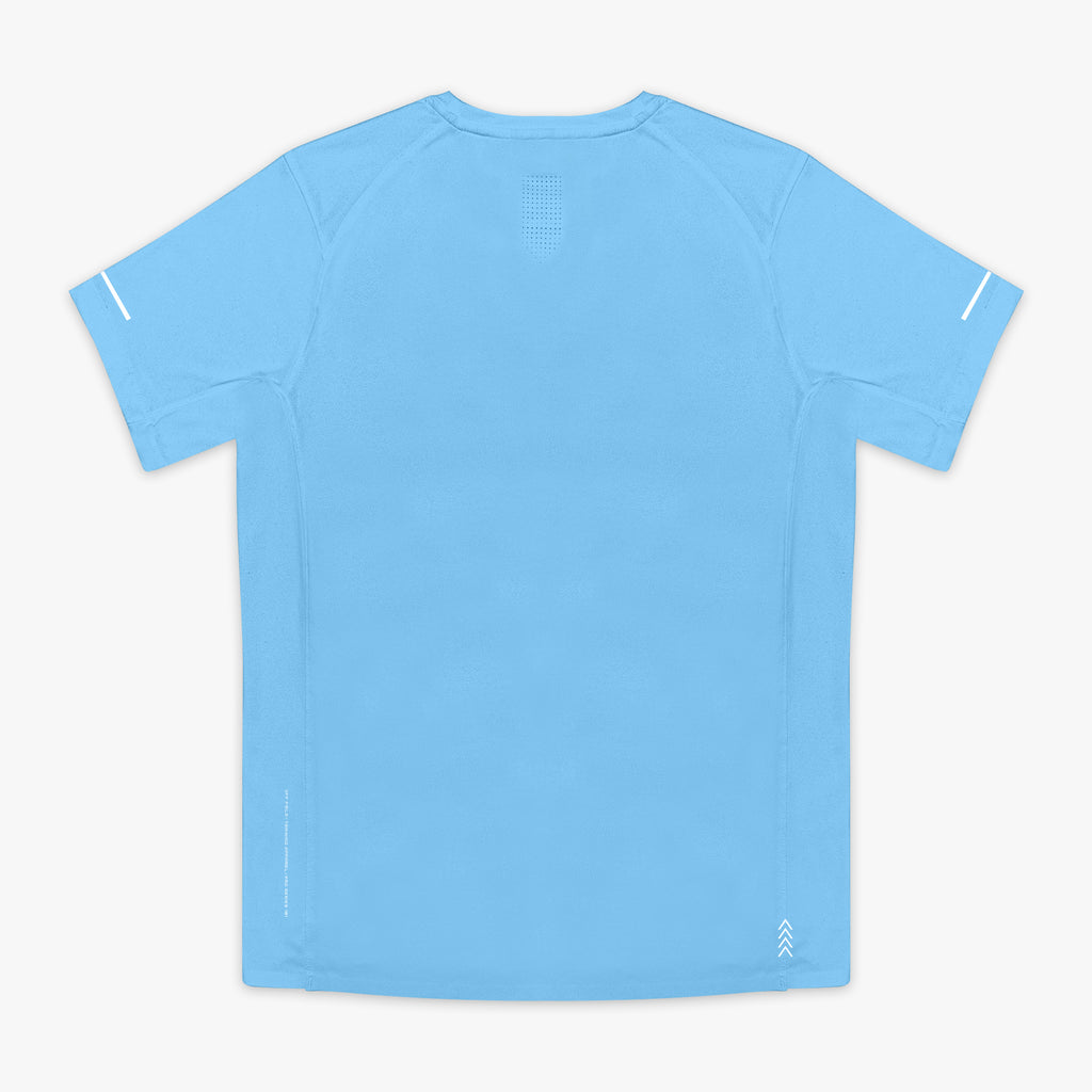Diamond Tech Vented Youth Tee - Blue
