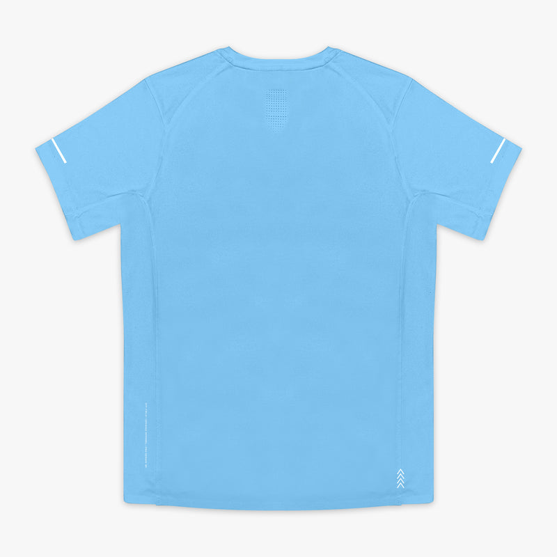 Diamond Tech Vented Youth Tee - Blue