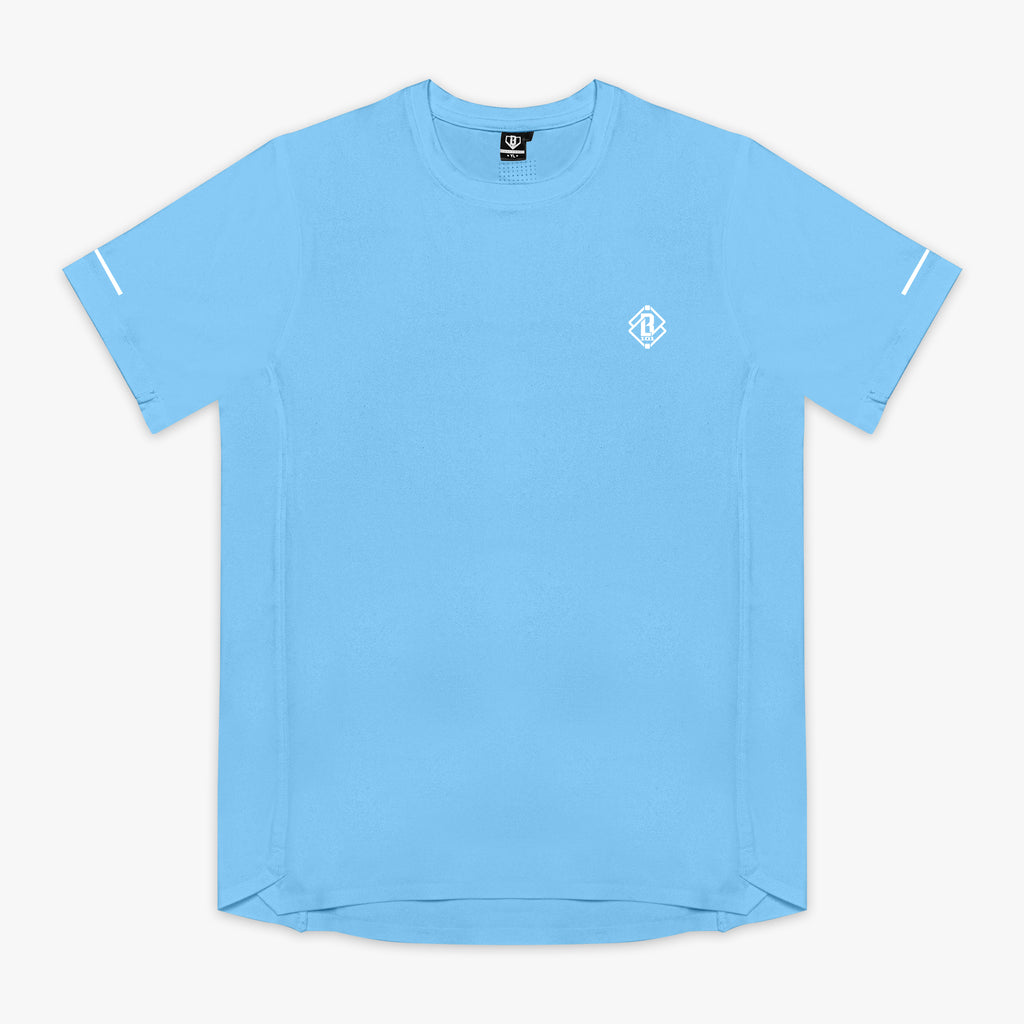 Diamond Tech Vented Youth Tee - Blue