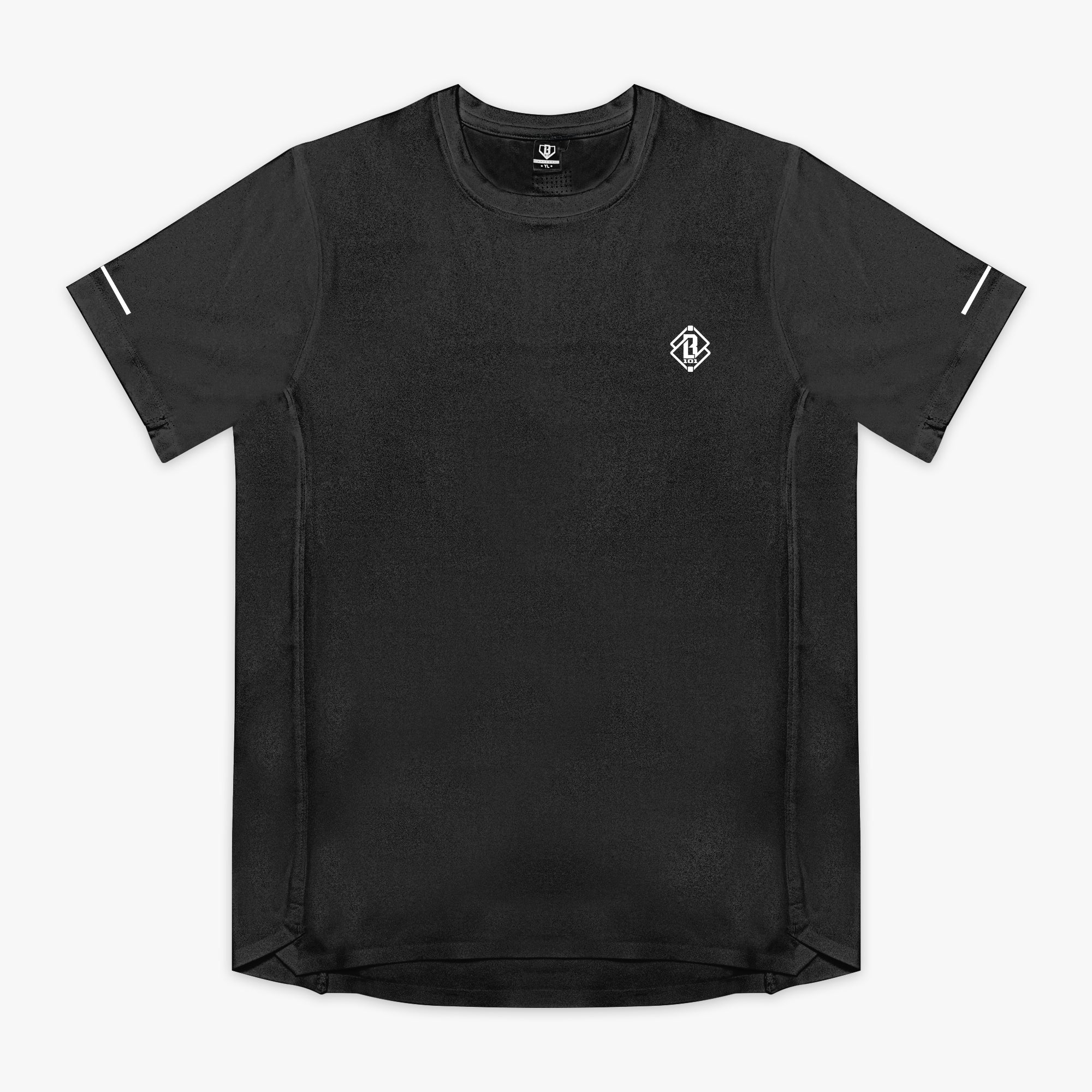 Diamond Tech Vented Youth Tee - Black
