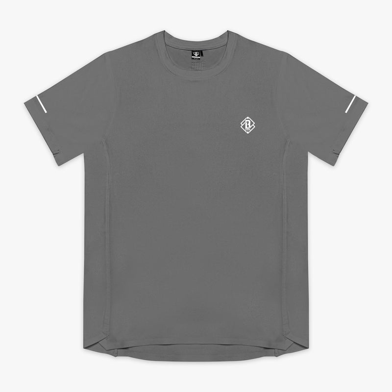 Diamond Tech Vented Tee - Gray