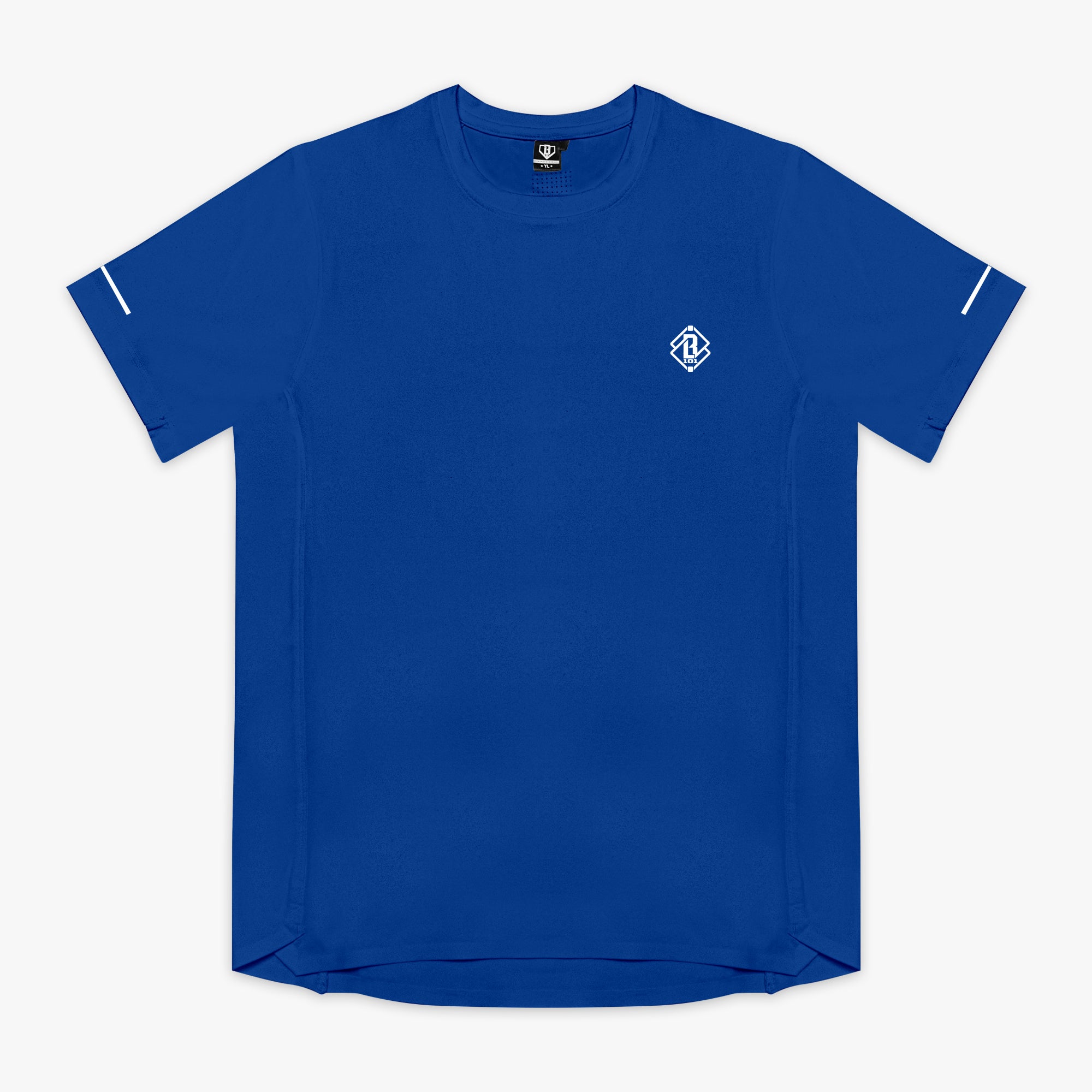 Diamond Tech Vented Youth Tee - Royal Blue