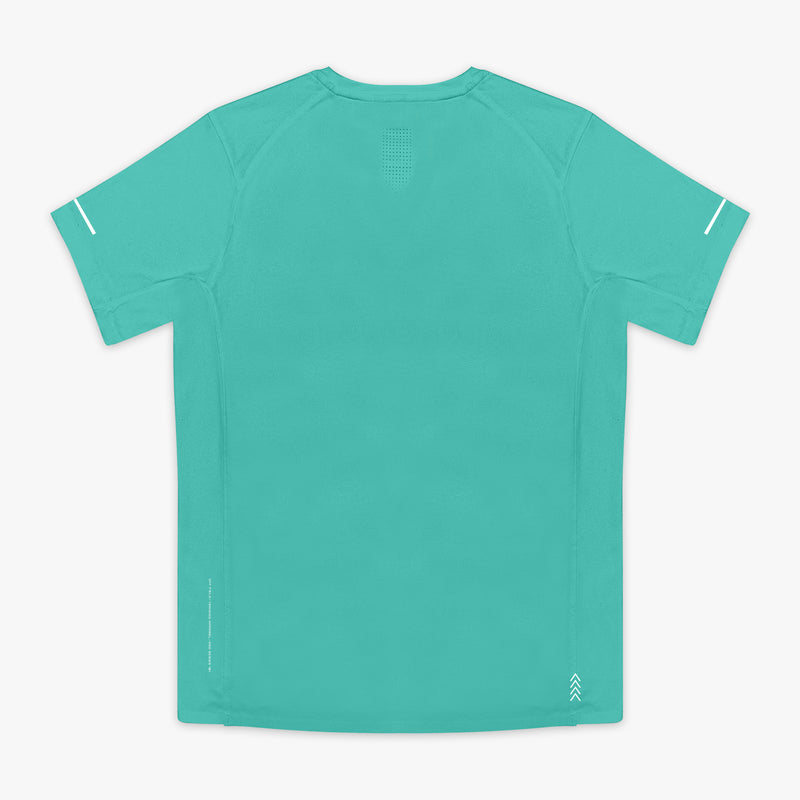 Diamond Tech Vented Youth Tee - Teal