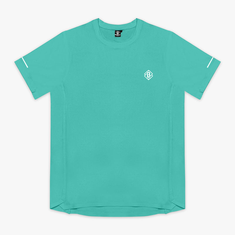 Diamond Tech Vented Youth Tee - Teal