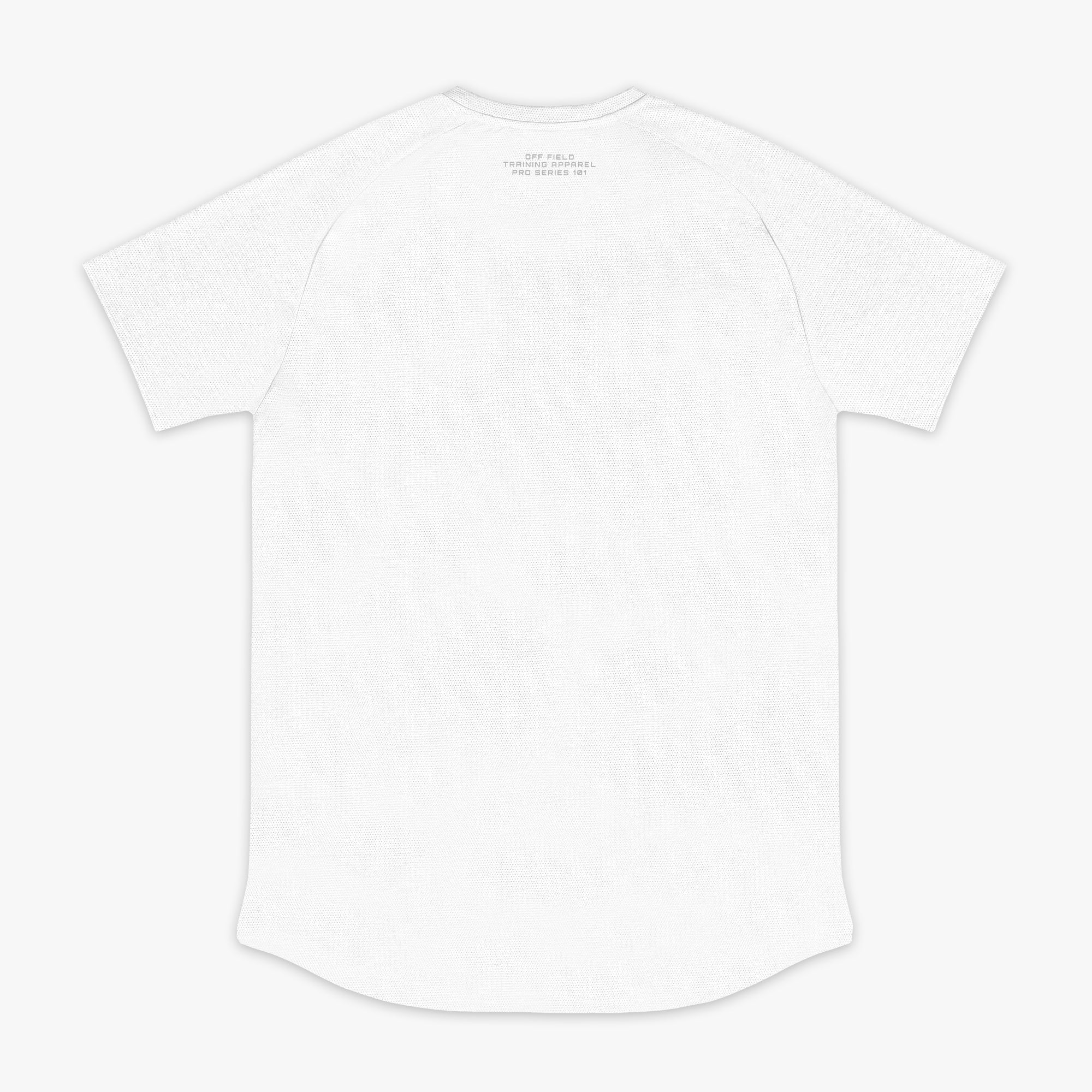 performance athletic shirt in white