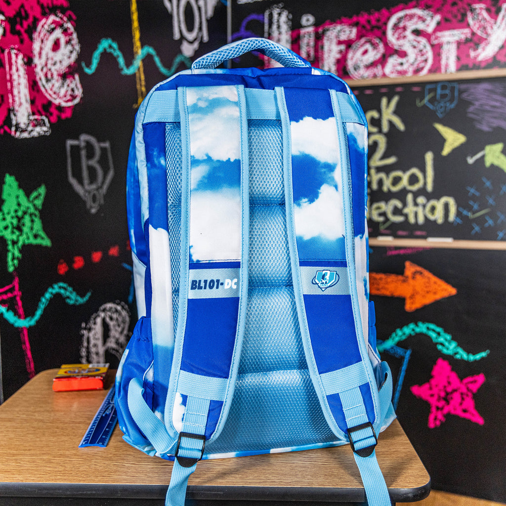 Dream Chaser clouds backpack baseball lifestyle