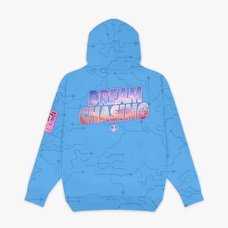 Blue Cotton Candy Hoodie - BL101.com - Baseball Lifestyle 101