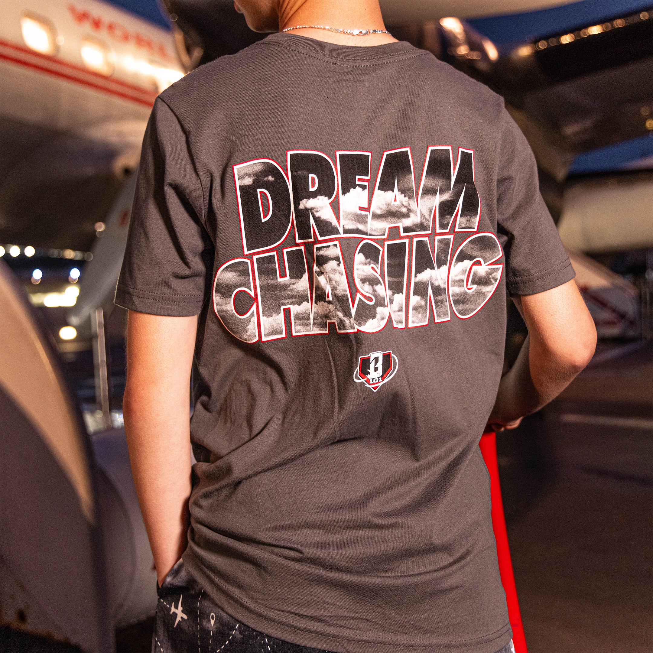 Dream Chaser Youth Tee - Red Eye