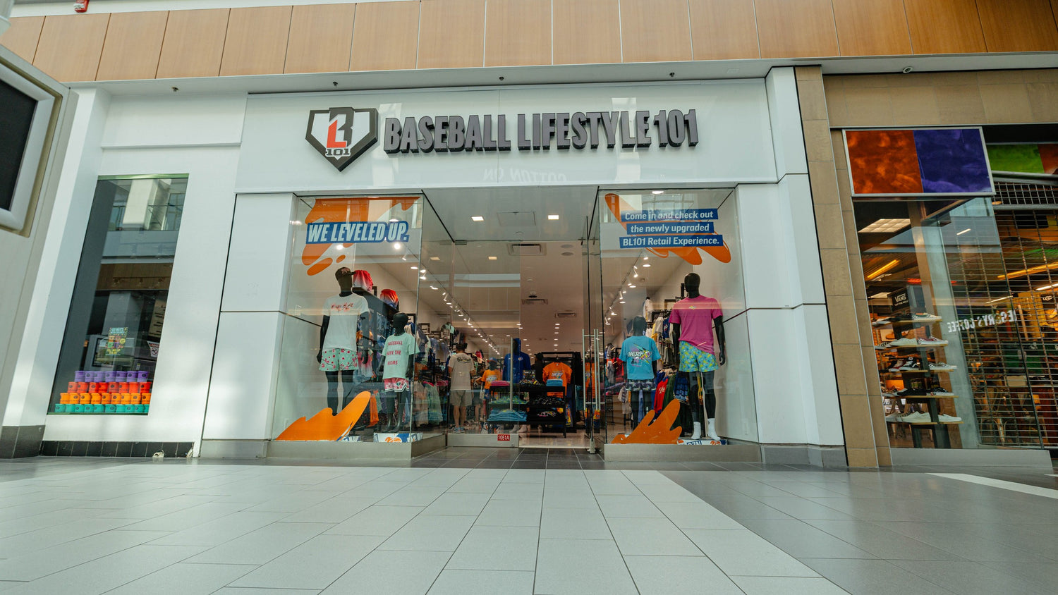 Bl101 Store Roosevelt Field BL101 Retail Experience Store - Baseball Lifestyle 101