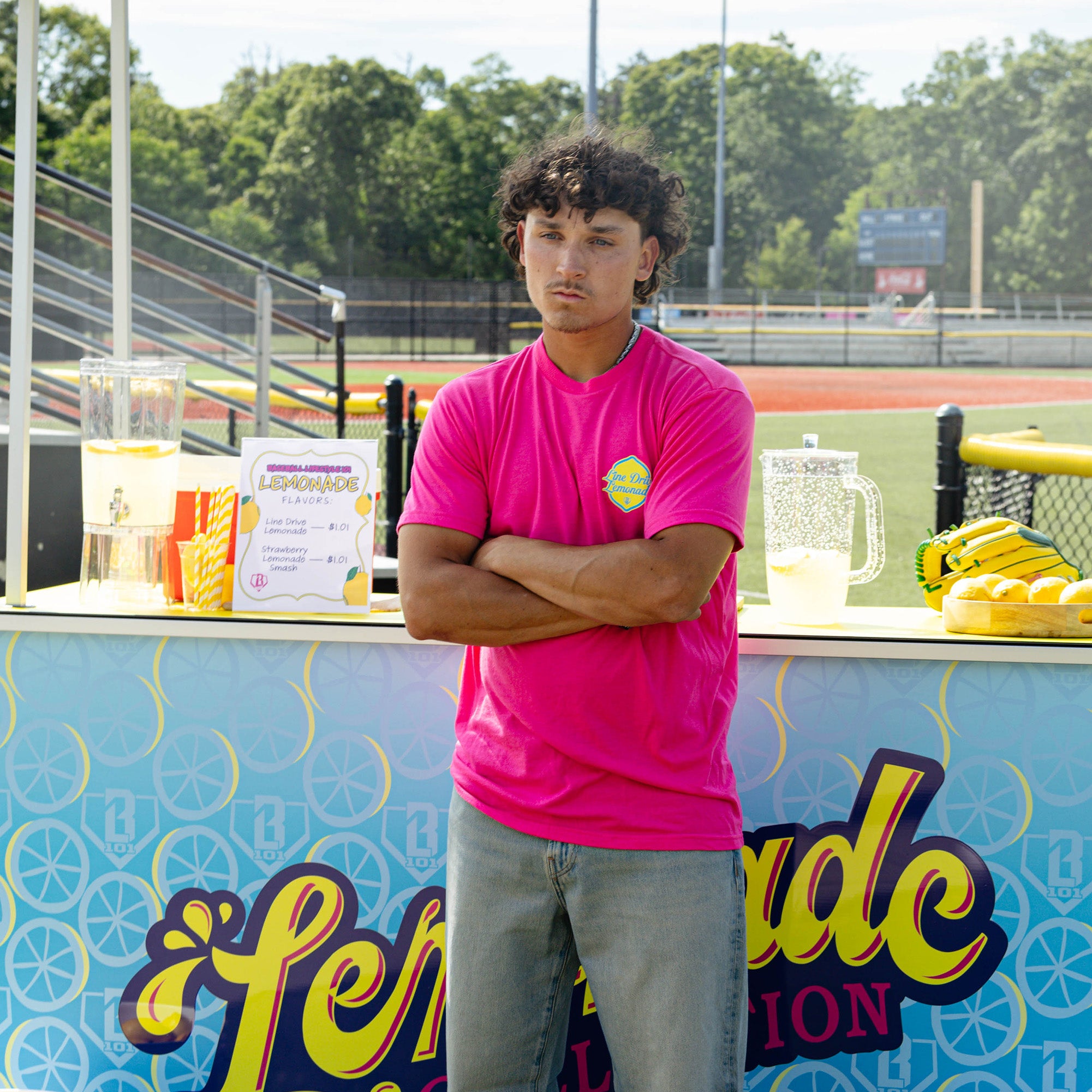 Electric Lemonade Tee - Baseball Lifestyle 101