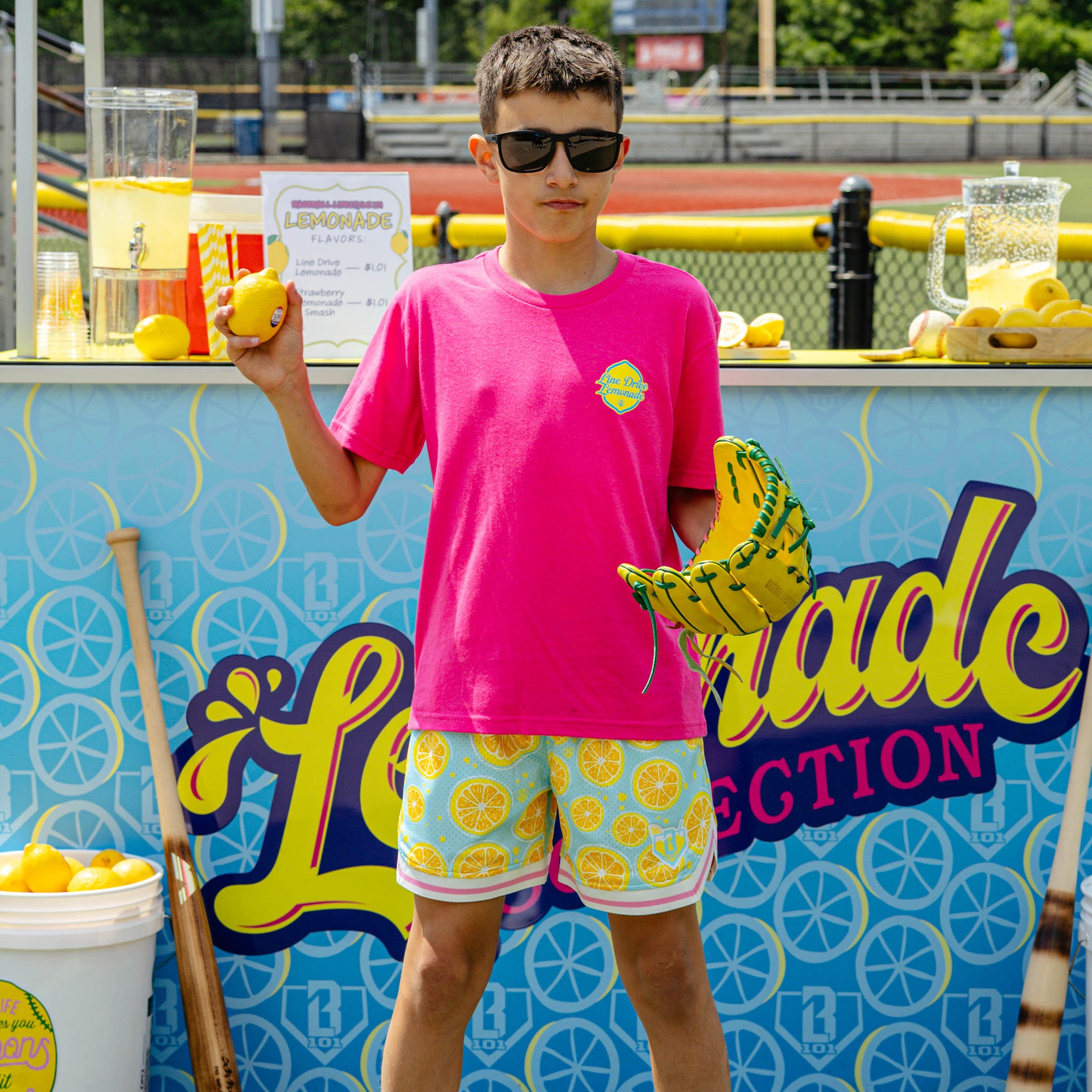 Electric Lemonade Youth Tee - Baseball Lifestyle 101
