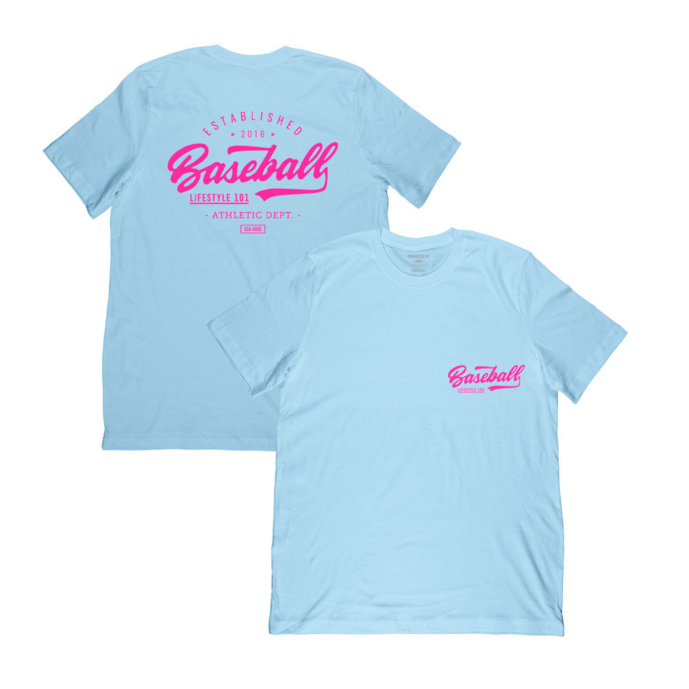 Established Tee Cotton Candy Baseball Lifestyle 101