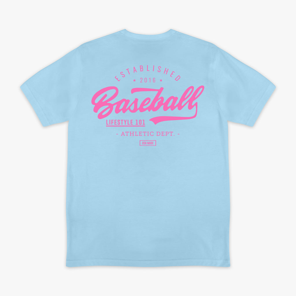 Established Tee - Cotton Candy