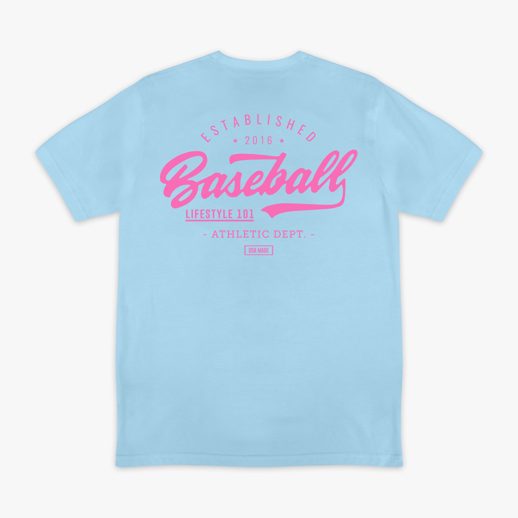 Established Tee - Cotton Candy