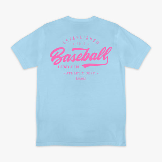 Established Tee - Cotton Candy