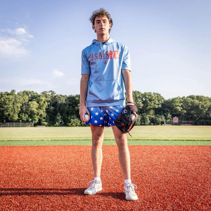 BSBL-SZN Short Sleeve Hoodie V2 - Freedom