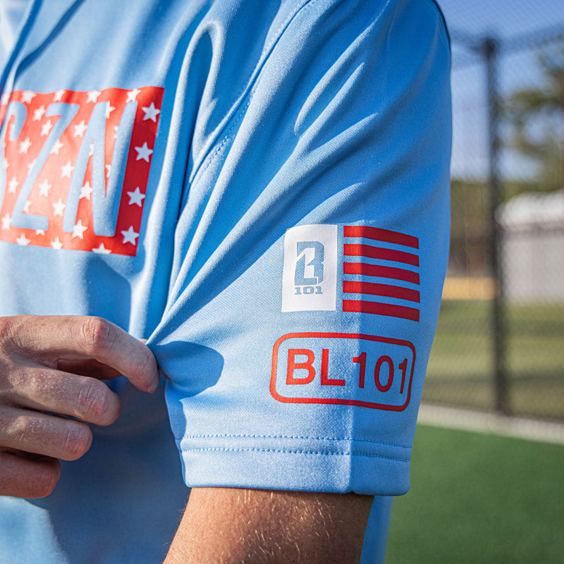 BSBL-SZN Short Sleeve Hoodie V2 - Freedom