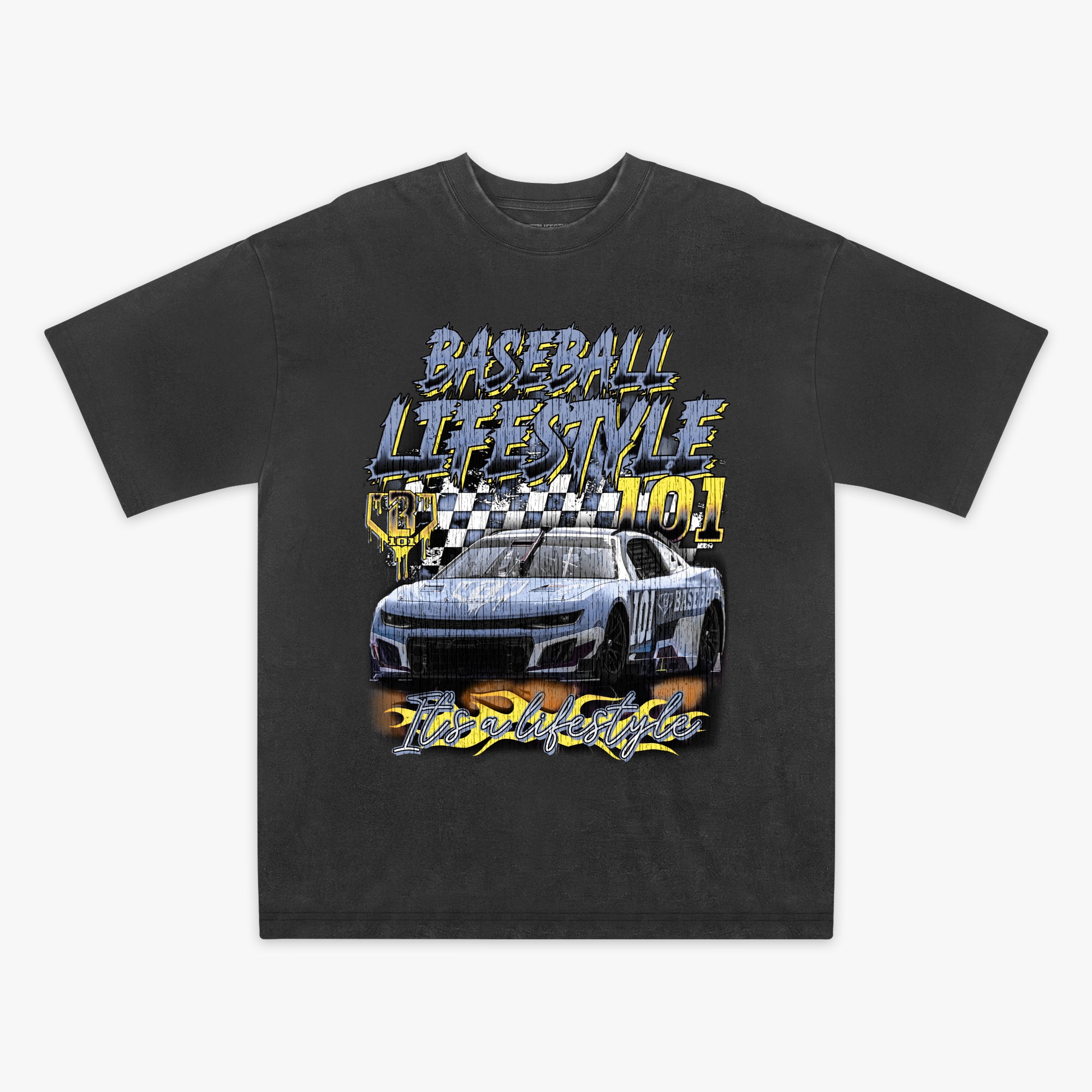 Fast Track Fielder Vintage Relaxed Tee - Baseball Lifestyle 101