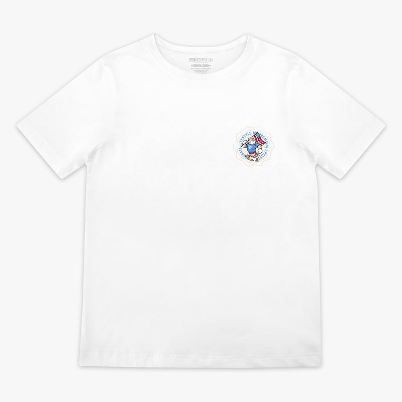 Fastballs & Freedom Youth Tee